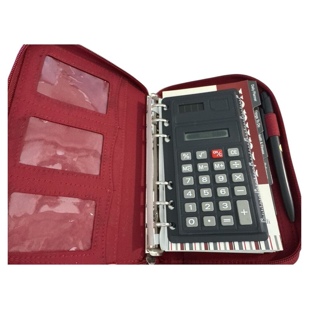 Mundi Red Organizer Wallet